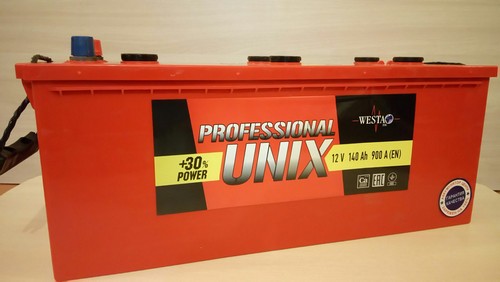 АКБ 6СТ-140о/п UNIX Professional (900A)
