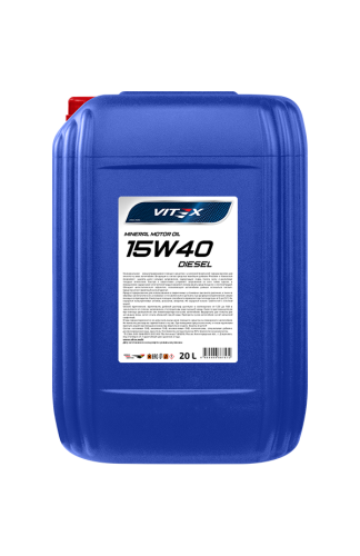 Масло моторное Vitex DIESEL SAE 15W40 CI-4 20L
