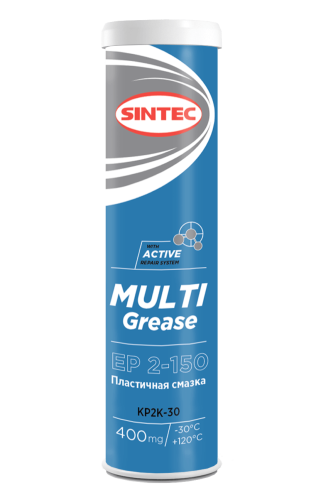 Смазка Sintec Multi Grease EP-2-150 туба 400 гр. синяя (№80511)