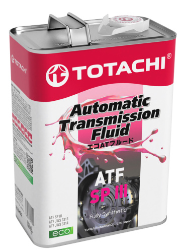 Жидкость для АКПП (гидромасло) TOTACHI ATF SP III 4L
