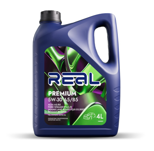Моторное масло REAL PREMIUM SAE 5W30 A5/B5 4L (№P1060004)