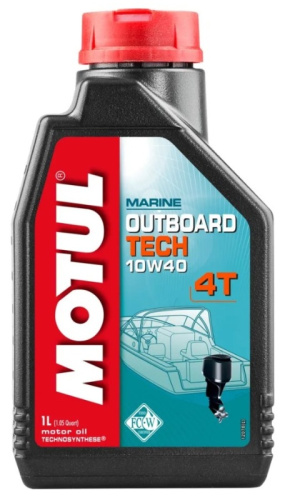Масло моторное MOTUL OUTBOARD TECH 4T SAE 10W40 1L