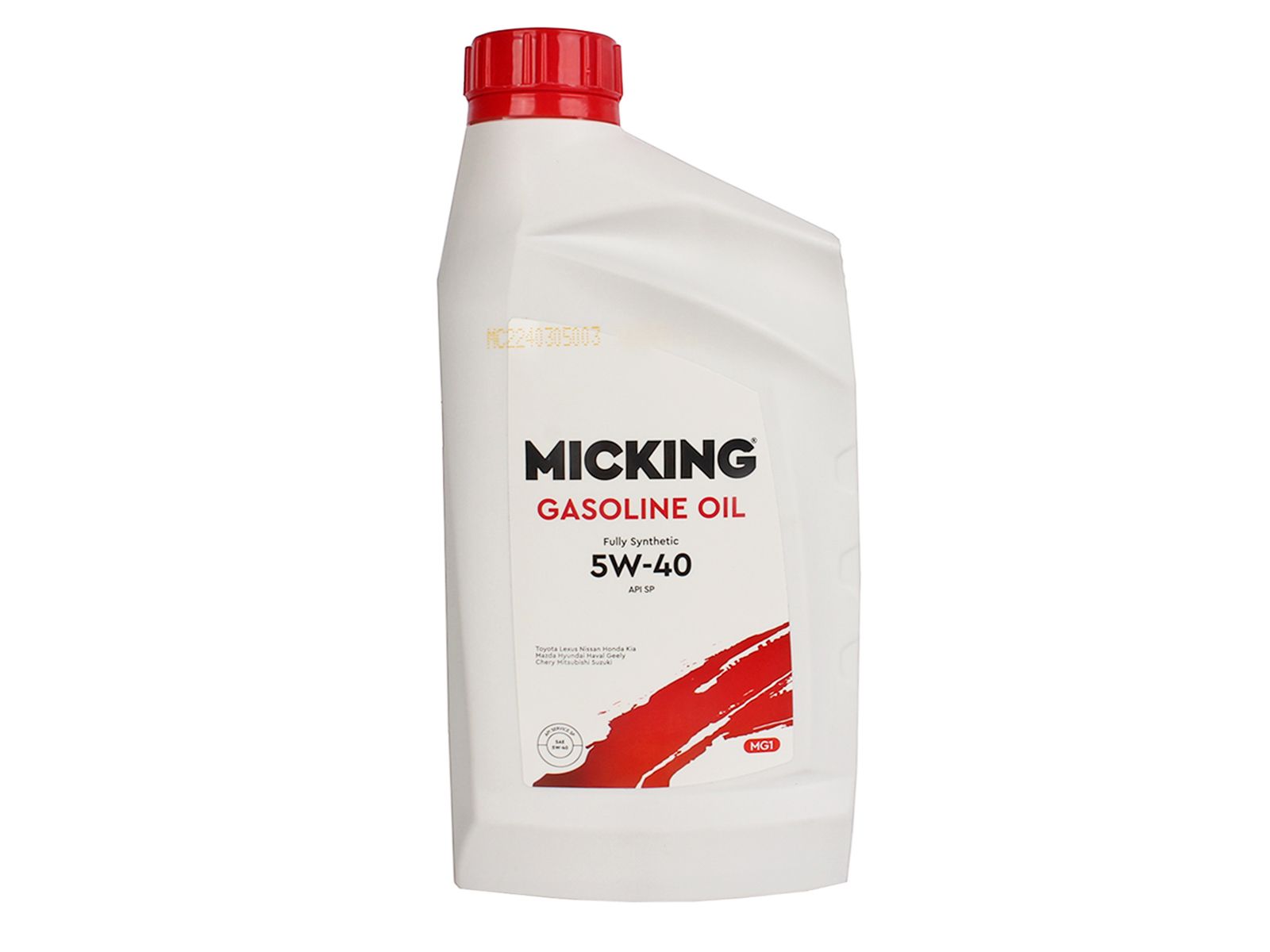 Масло моторное Micking MG1 SAE 5W40 SP/RC 1L (№M2133)
