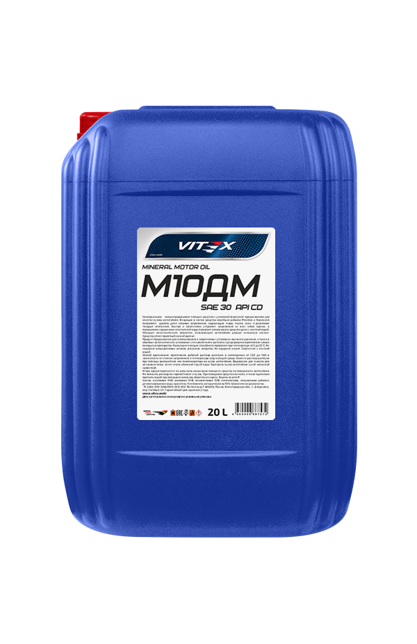 Масло моторное Vitex М10ДМ SAE 30 20L