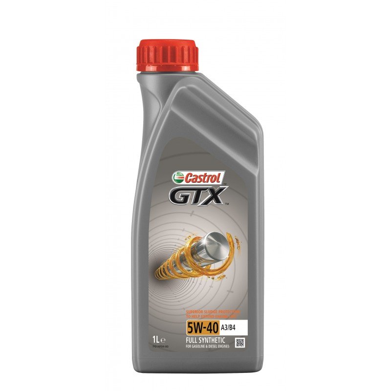 Масло моторное CASTROL GTX SAE 5W40 1L (№15E643)