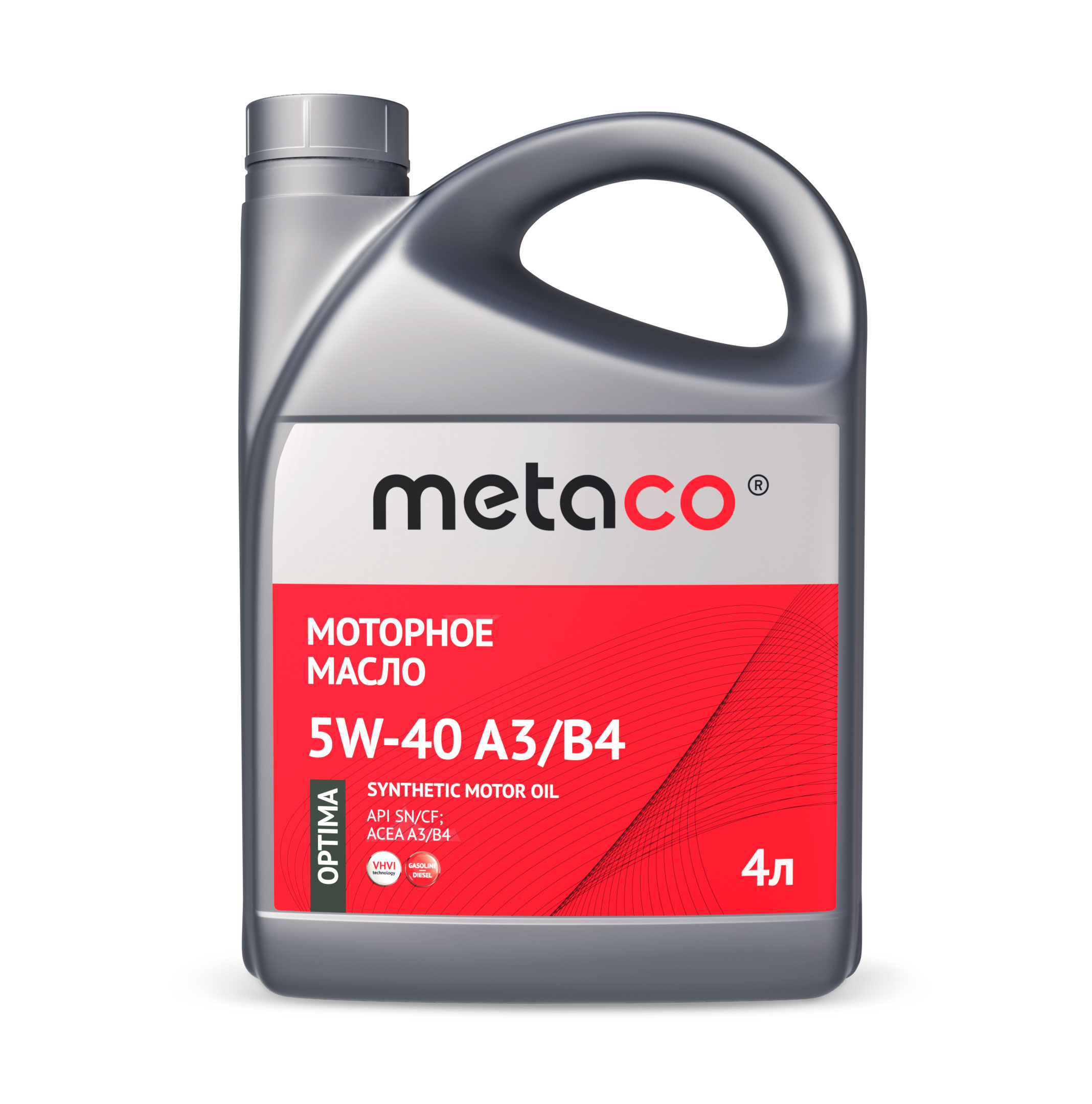 Масло моторное Metaco Optima SAE 5W40 SN/CF 4L (№888-1202-0004)