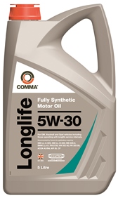 Масло моторное COMMA LONG LIFE SAE 5W30 5L (№GML5L)
