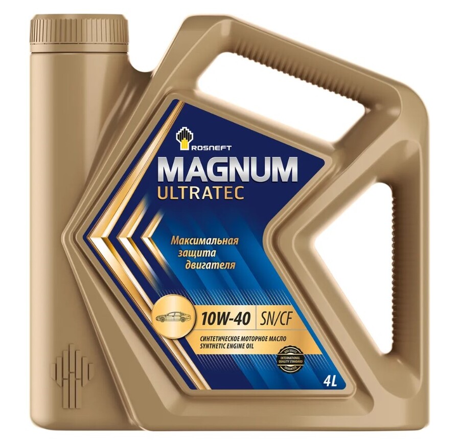 Масло моторное Роснефть Magnum Ultratec SAE 10W40 4L (№40814942)