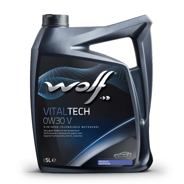 Масло моторное WOLF VITALTECH SAE 0W30 V 5L (8324260)