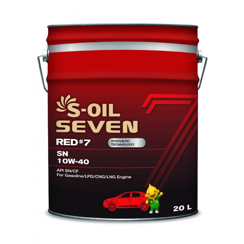Масло моторное S-OIL 7 RED