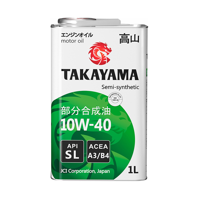 Масло моторное TAKAYAMA SAE 10W40 SL 1L (№605590)