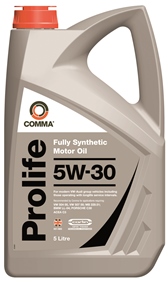 Масло моторное COMMA PROLIFE SAE 5W30 504.00/507.00 5L (№PRO5L)