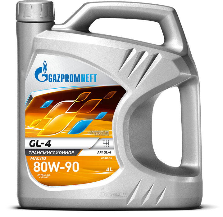 Масло трансмиссионное Газпромнефть SAE 80W90 GL-4 4L (№2389901368)