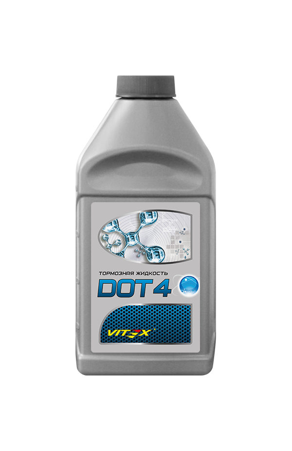 Тормозная жидкость Vitex ДОТ-4 455гр.