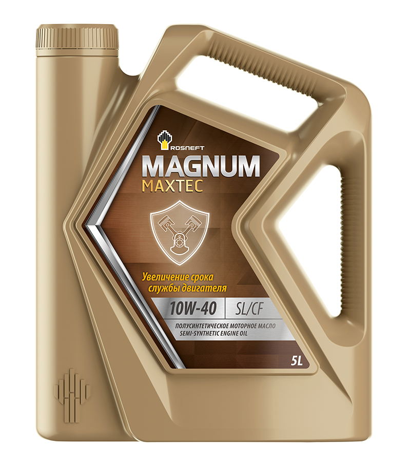 Масло моторное Роснефть Magnum Maxtec SAE 10W40 5L (№40814750)