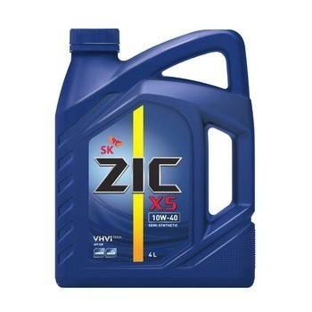 Масло моторное  ZIC X5 SAE 10W40 4L