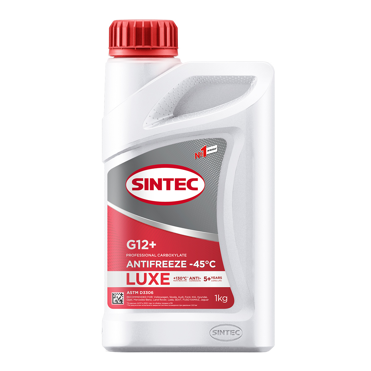 Антифриз Sintec LUX G12 красный 1л.