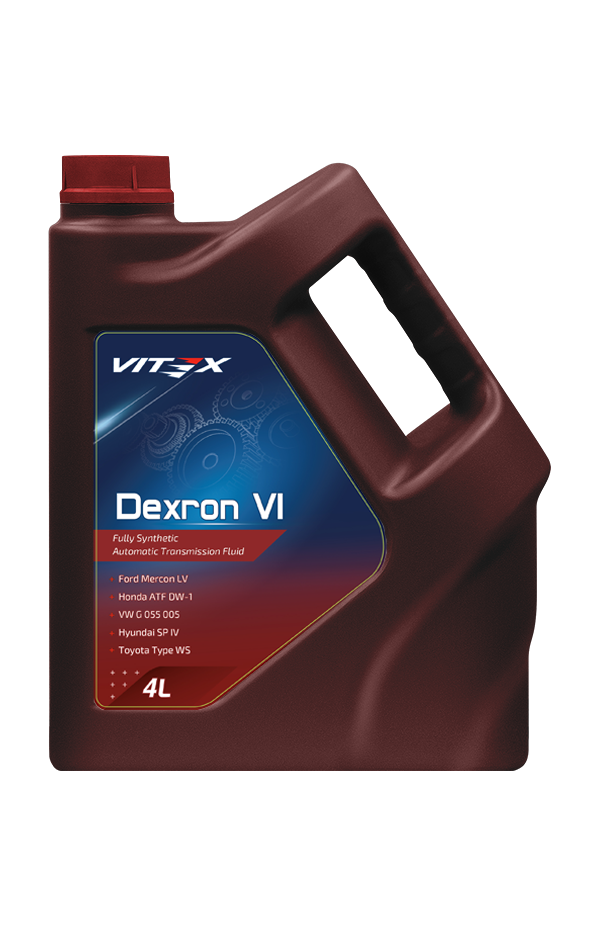Масло трансмиссионное Vitex Dexron VI 4L (№V341309)