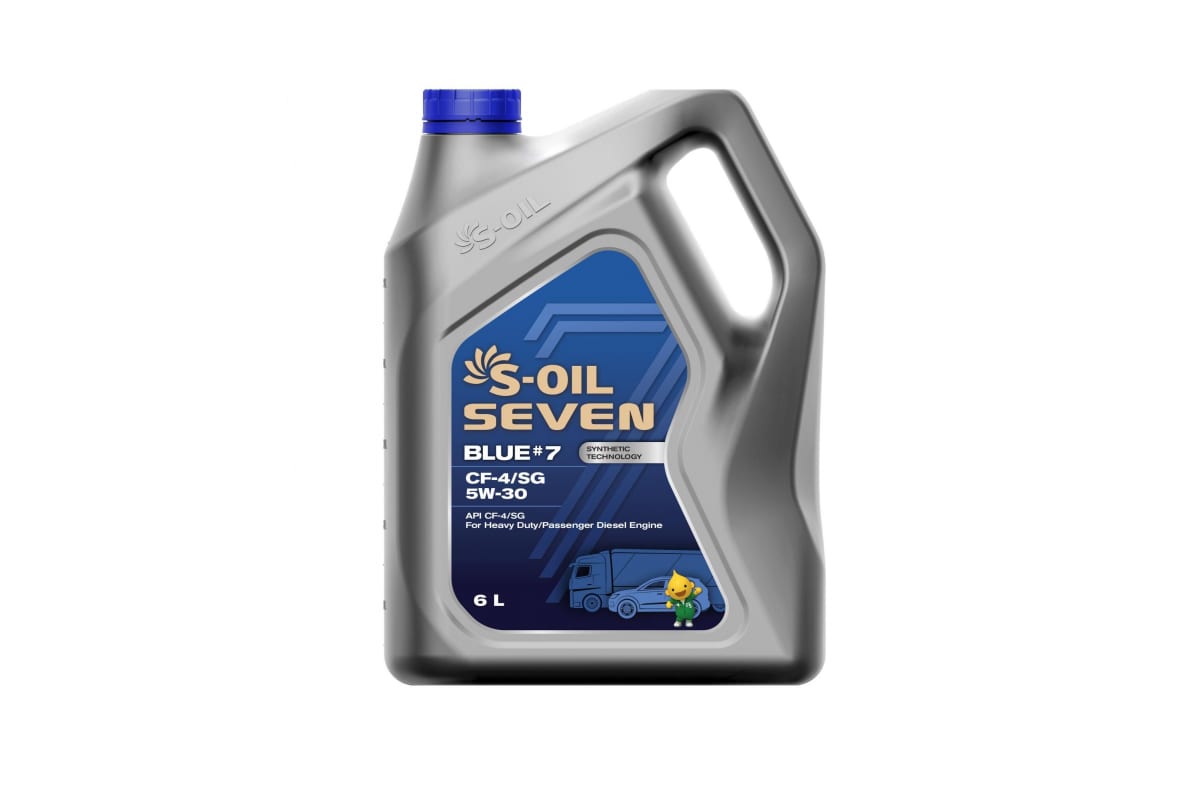 Масло моторное S-OIL 7 BLUE