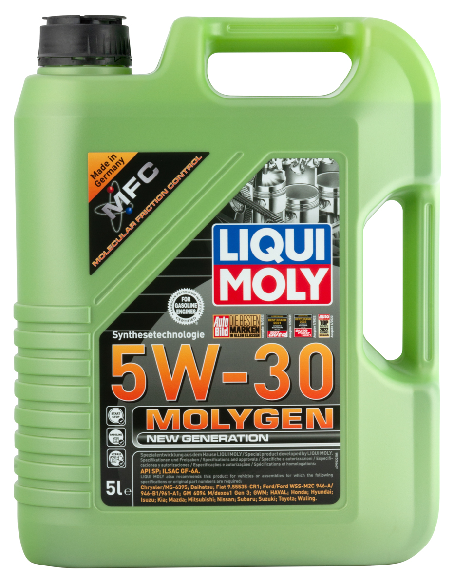 Liqui Moly 9952 масло маторное Molygen New Generation 5W-30 5L