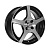 Диск Xtrike X-118 6,0x15 4/100 ET45 d60,1 BK/FP арт. 34643