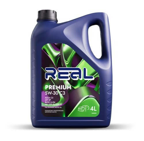 Моторное масло REAL PREMIUM SAE 5W30 C3 4L (№P1030004)