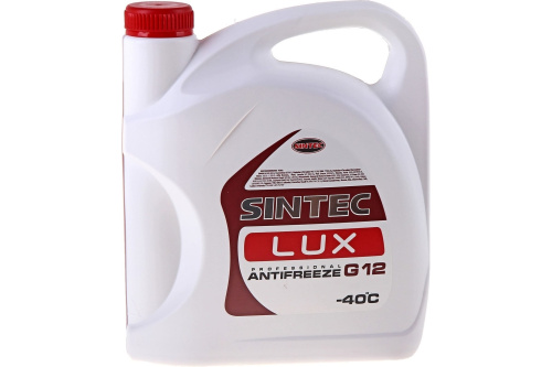 Антифриз Sintec LUX G12 красный 3л.