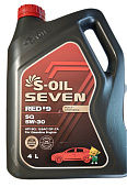 Масло моторное S-OIL 7 RED#9 SAE 5W30 SQ/GF7A 4L (№E109198)