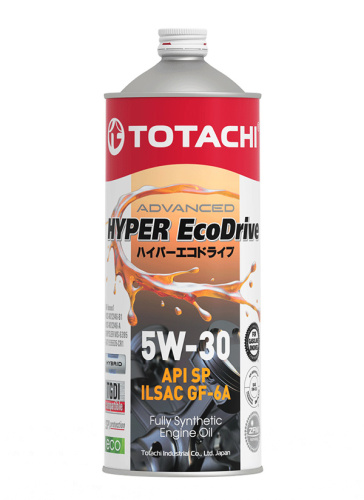 Масло моторное TOTACHI HYPER EcoDrive SAE 5W30 SP/GF-6A 1L (№E0301)
