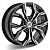 Диск Xtrike R-106 Duster 6,5x16 5/114,3 ET50 d66,1 BK/FP арт.40561