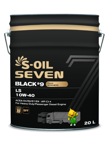 Масло моторное S-OIL 7 BLACK