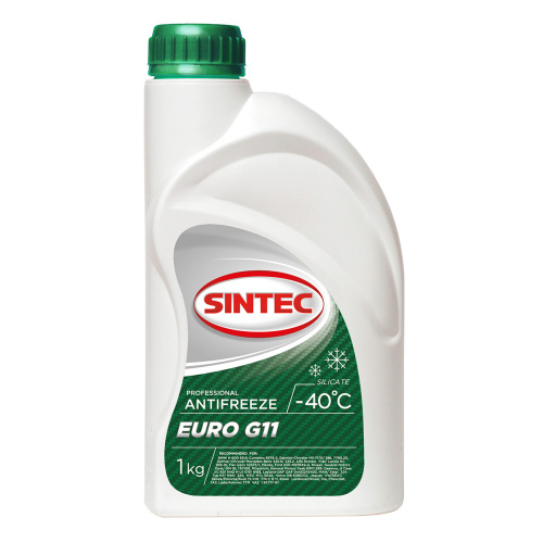 Антифриз Sintec EURO G11 зелёный 1л.