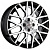 Диск Xtrike X-132 6,0x15 4/98 ET35 D58,6 BK/FP Арт.78183