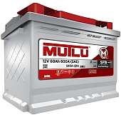 АКБ 6СТ-60 о/п MUTLU Silver 