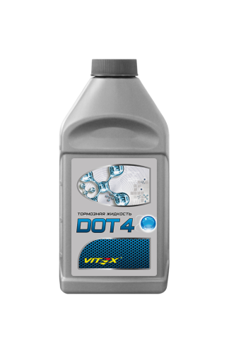 Тормозная жидкость Vitex ДОТ-4 455гр.