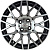 Диск Xtrike X-131 7,0x17 5/114,3 ET50 d54,1 BK/FP Арт.80889