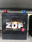 АКБ 6СТ-42п/п  ZDF Premium ASIA уз. клеммы (JISB19R)