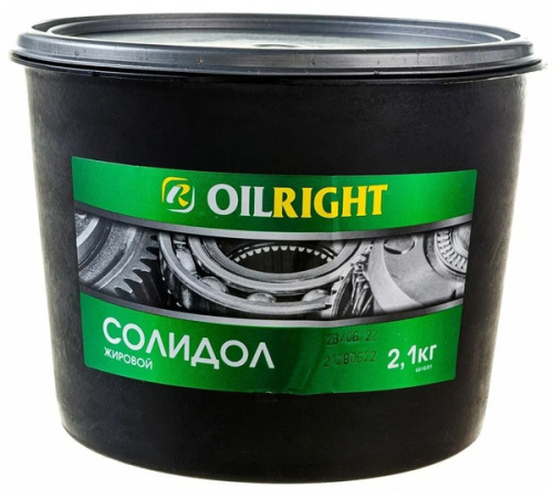 Смазка OIL RIGHT Солидол -Ж 2,1кг (№6016)