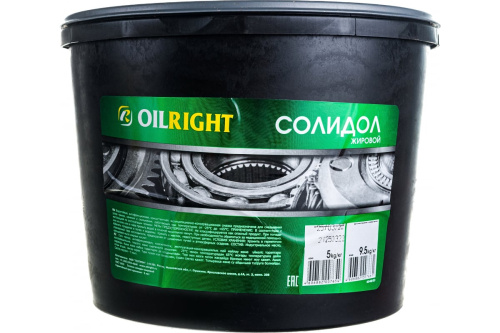 Смазка OIL RIGHT Солидол -Ж 5кг (№6049)
