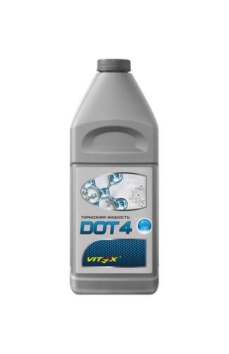 Тормозная жидкость Vitex ДОТ-4 910гр.