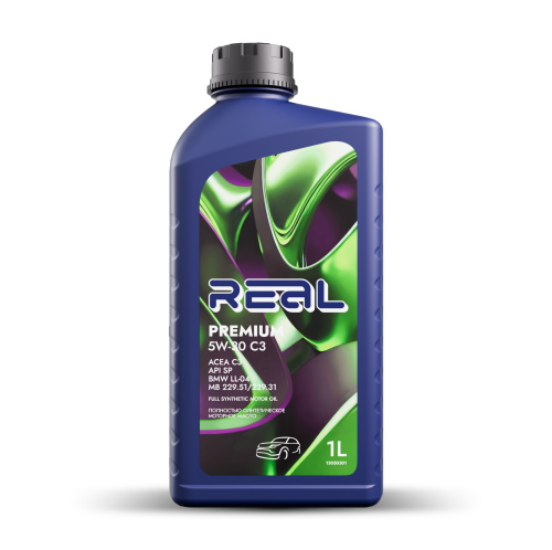 Моторное масло REAL PREMIUM SAE 5W30 C3 1L (№P1030001)